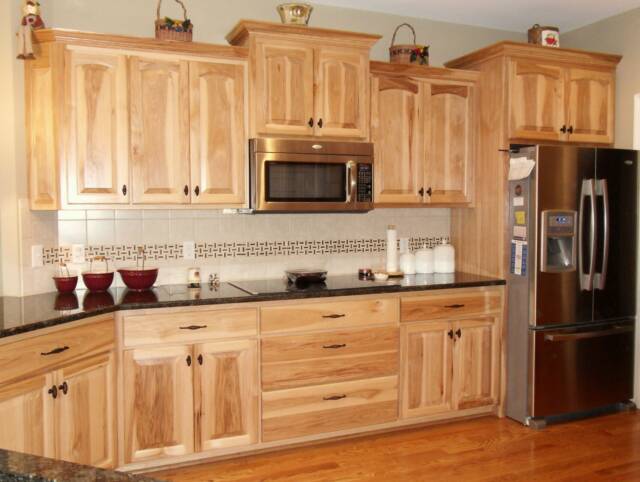 Natural Hickory Cabinets